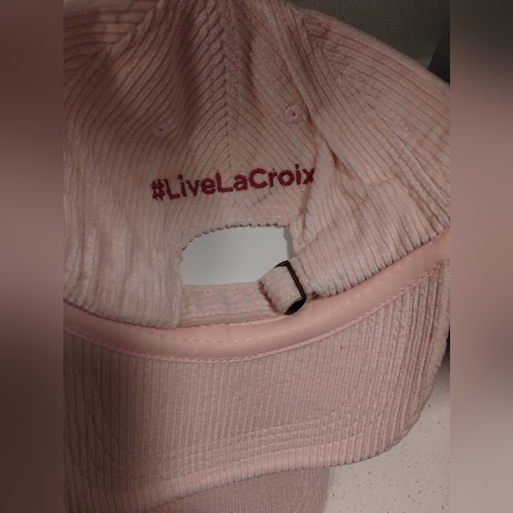 Pink Adjustable LaCroix Hat - Picture 2 of 2